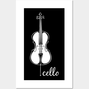 Cello Posters and Art